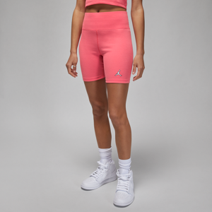 Jordan-cykelshorts i rib til kvinder - Pink Pink XS (EU 32-34)