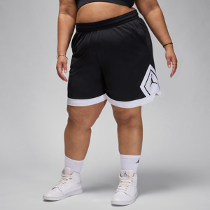 Jordan Sport-Diamond-shorts (plus size) til kvinder - sort sort 4X