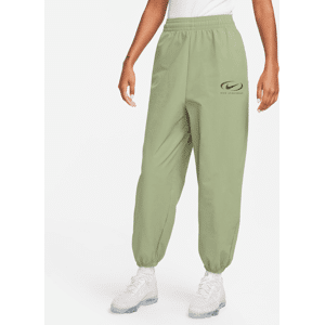 Vævede Nike Sportswear-joggers til kvinder - grøn grøn XL (EU 48-50)