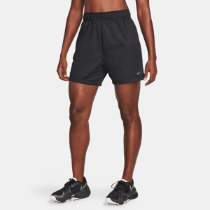Nike Attack-Dri-FIT Fitness-shorts uden for og mellemhøj talje (13 cm) til kvinder - sort sort XL (EU 48-50)