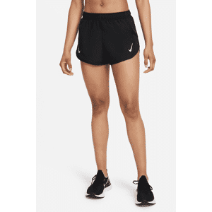 Nike Fast Tempo-Dri-FIT-løbeshorts til kvinder - sort sort XXL (EU 52-54)