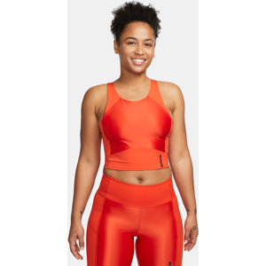 Nike Pro Dri-FIT-tanktop i kort snit til kvinder - rød rød S (EU 36-38)