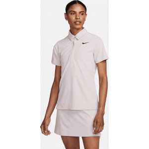 Kortærmet Nike Dri-FIT ADV Tour-golfpolo til kvinder - lilla lilla L (EU 44-46)