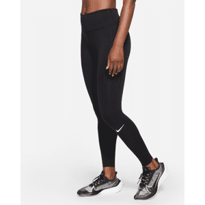 Nike Epic Luxe-leggings med lomme og mellemhøj talje til kvinder - sort sort L (EU 44-46)