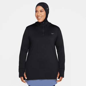 Nike Dri-FIT Swift Element UV-løbejakke med hætte til kvinder - sort sort XXS (EU 30)
