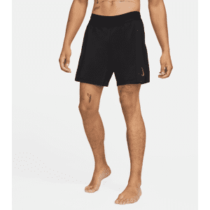 Nike Yoga-2-i-1-shorts til mænd - sort sort S