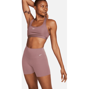 Nike Zenvy-cykelshorts (13 cm) med let støtte og høj talje til kvinder - lilla lilla XL (EU 48-50)