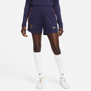 Maskinstrikkede Paris Saint-Germain Strike Nike Dri-FIT-fodboldshorts til kvinder - blå blå M (EU 40-42)