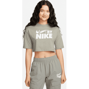 Kort Nike Sportswear-T-shirt til kvinder - grå grå XS (EU 32-34)