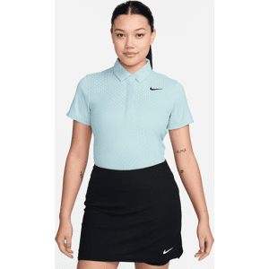 Kortærmet Nike Dri-FIT ADV Tour-golfpolo til kvinder - blå blå XL (EU 48-50)