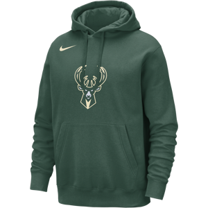 Milwaukee Bucks Club Nike NBA-pullover-hættetrøje til mænd - grøn grøn XXL