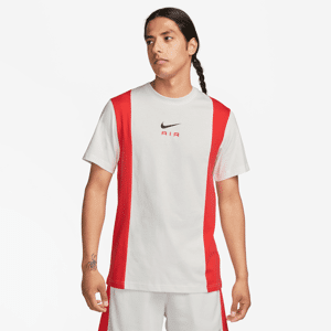 Kortærmet Nike Air-overdel til mænd - hvid hvid XL
