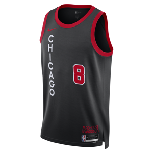 Zach Lavine Chicago Bulls City Edition 2023/24 Nike Dri-FIT NBA Swingman-spillertrøje til mænd - sort sort XL