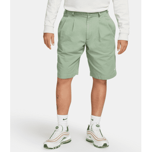 Plisserede Nike Life-chinoshorts til mænd - grøn grøn 48