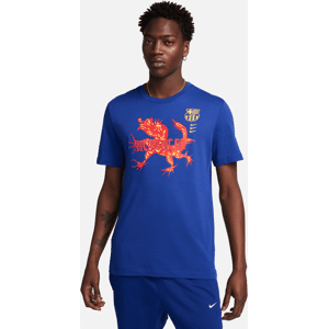 FC Barcelona Nike-fodbold-T-shirt til mænd - blå blå L