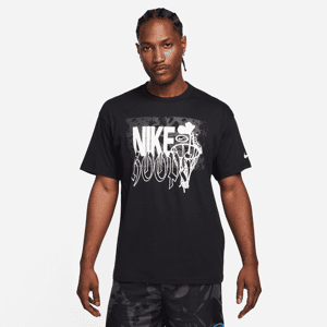Nike Max90-basketball-T-shirt til mænd - sort sort XL