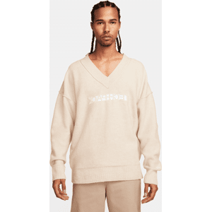 Maskinstrikket Nike Sportswear Tech Pack-sweater til mænd - brun brun S