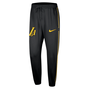 Los Angeles Lakers Showtime City Edition Nike Dri-FIT NBA-bukser til mænd - sort sort S