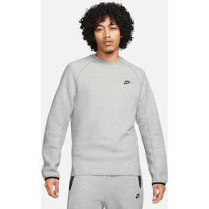 Nike Sportswear Tech Fleece-trøje med rund hals til mænd - grå grå XXL