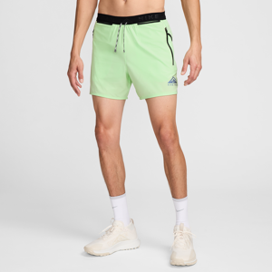 Nike Trail Second Sunrise Dri-FIT-løbeshorts (13 cm) med indershorts til mænd - grøn grøn XXL