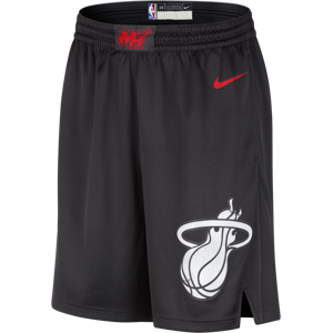 Miami Heat 2023/24 City Edition Nike Dri-FIT NBA Swingman-shorts til mænd - sort sort 3XL