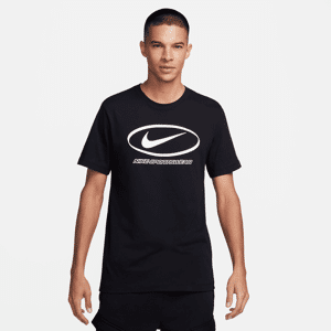 Nike Sportswear-T-shirt med grafik til mænd - sort sort M
