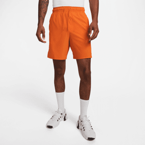 Alsidige Nike Unlimited-Dri-FIT-shorts (18 cm) uden for til mænd - Orange Orange M