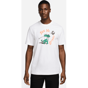 Nike golf-T-shirt til mænd - hvid hvid XL