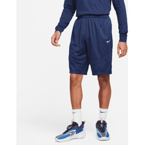 Nike Icon Dri-FIT-basketballshorts til mænd (28 cm) - blå blå L