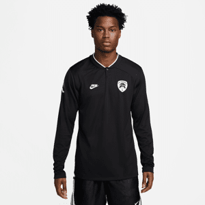 Nike Langærmet Giannis Dri-FIT-basketballoverdel til mænd - sort sort S Tall