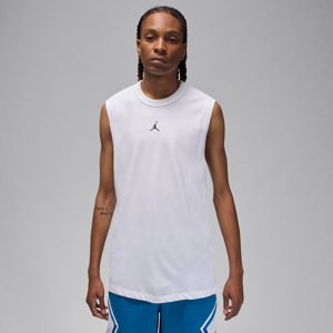 Jordan Sport Dri-FIT-trøje uden ærmer til mænd - hvid hvid XS