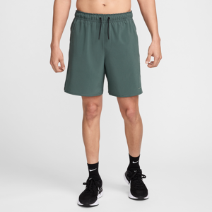 Alsidige Nike Unlimited-Dri-FIT-shorts (18 cm) uden for til mænd - grøn grøn M