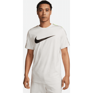 Nike Sportswear Repeat-T-shirt til mænd - hvid hvid XL