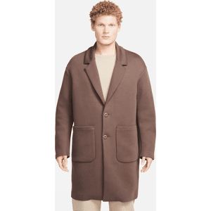 Nike Sportswear Tech Fleece Reimagined-trenchcoat med løstsiddende pasform til mænd - brun brun L