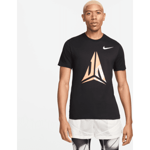 Nike Ja-Dri-FIT-basketball-T-shirt til mænd - sort sort L