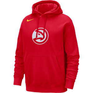 Atlanta Hawks-Club Nike NBA-pullover-hættetrøje til mænd - rød rød S