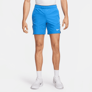NikeCourt Advantage Dri-FIT-tennisshorts (18 cm) til mænd - blå blå XXL