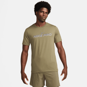 Nike Dri-FIT-fitness-T-shirt til mænd - grøn grøn XXL