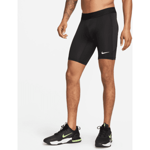 Lange Nike Pro Dri-FIT-fitnessshorts til mænd - sort sort XL