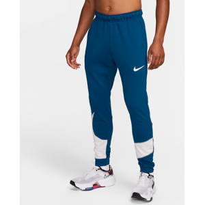 Faconsyede Nike Dri-FIT-fitnessbukser til mænd - blå blå XL