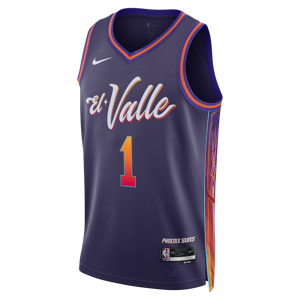Devin Booker Phoenix Suns City Edition 2023/24 Nike Dri-FIT NBA Swingman-trøje til mænd - lilla lilla M