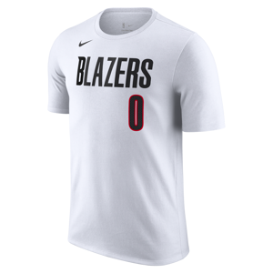Nike Portland Trail Blazers-Nike NBA-T-shirt til mænd - hvid hvid XL