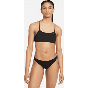 Nike-bikini med bryderryg til kvinder - sort sort L