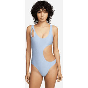 Nike Swim Cut-Out-badedragt til kvinder - blå blå XS