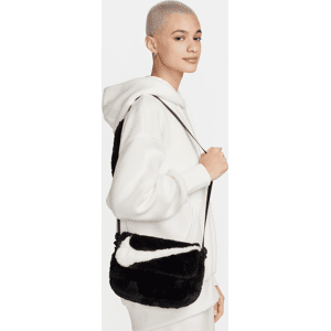 Nike Sportswear Futura 365-crossbody-taske (1 liter) i imiteret pels - sort sort ONE SIZE