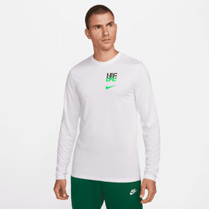 Langærmet Liverpool FC Legend Nike Football-T-shirt til mænd - hvid hvid XXL