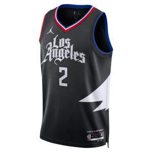 Los Angeles Clippers Statement Edition Jordan Dri-FIT NBA Swingman-trøje til mænd - sort sort L