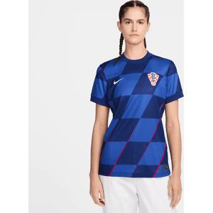 Kroatien 2024/25 Stadium Away Nike Dri-FIT Replica-fodboldtrøje til kvinder - blå blå M (EU 40-42)