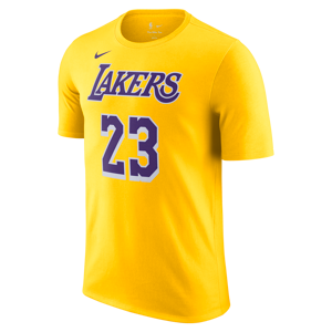 Los Angeles Lakers Nike-NBA-T-shirt til mænd - gul gul XXL