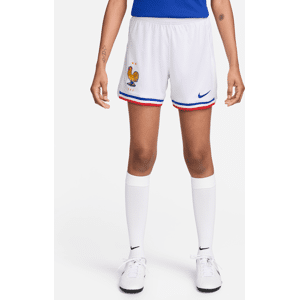 FFF 2024 Stadium Home Nike Dri-FIT Replica-fodboldshorts til kvinder - hvid hvid XL (EU 48-50)